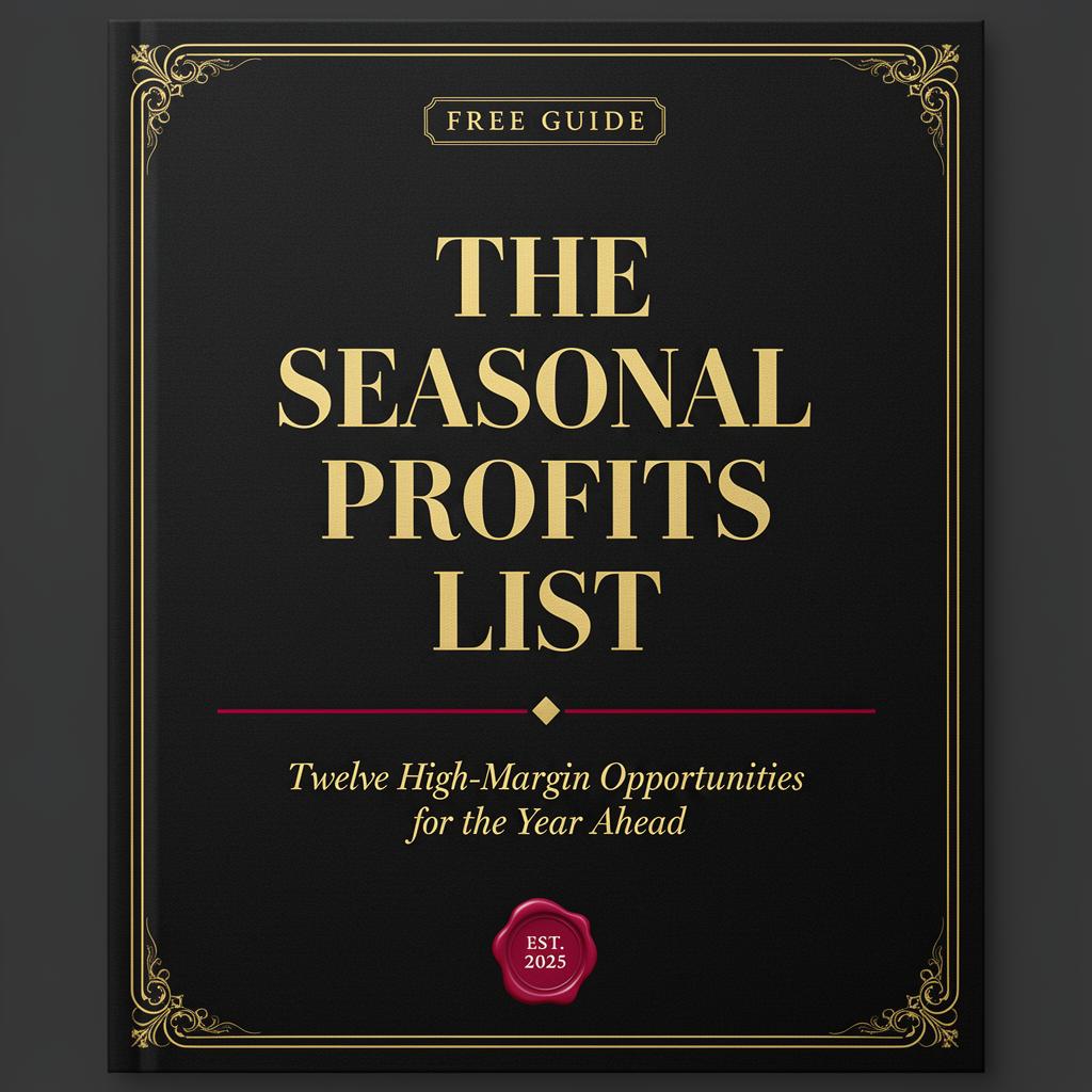 The Seasonal Profits List — 47 vetted e-com products